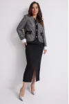 Костюм Магия Моды 2637 серый+черный Костюм Магия Моды 2637 серый+черный