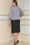 Костюм Lady Style Classic Серый с черным
