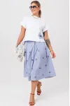Костюм Anastasia 1248-1 бело-голубой
