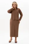 Костюм ALGRANDA 4106-4 Коричневый