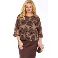 Костюм 2448 коричневый