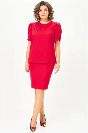 Костюм Vilena fashion 1143 красный