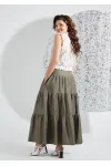 Костюм Mira Fashion 5556-2 белый+хаки