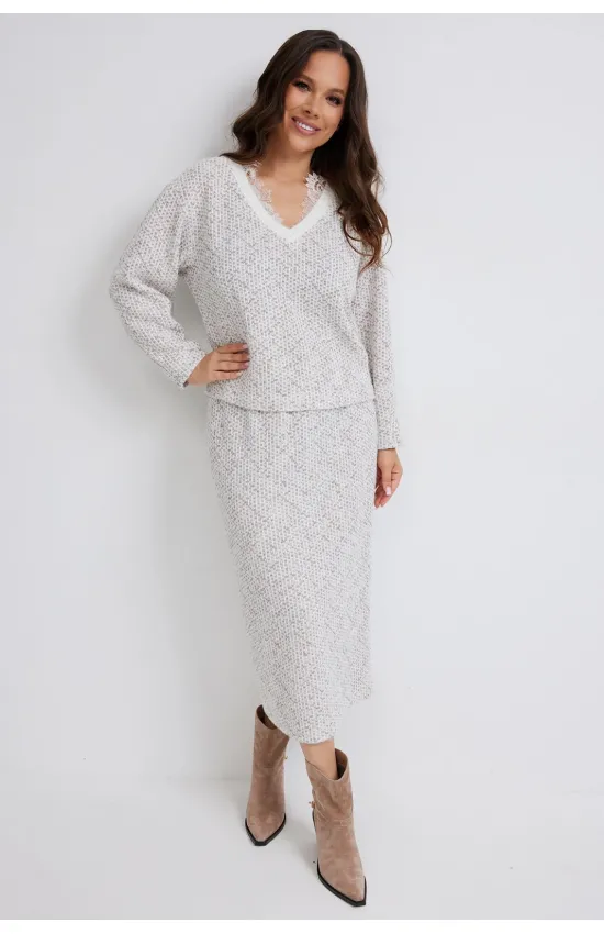 Костюм Магия Моды 2648 бежево-молочный