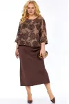 Костюм 2448 коричневый
