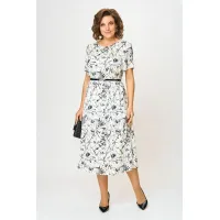 Костюм Карина Делюкс М-1385 черно-белый