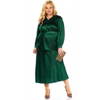 Костюм VIA-Mod 676 изумруд