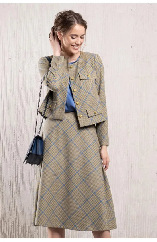 Костюм Avanti 1419 желтый/голубой