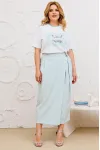 Костюм Michel Chic белый + бежевый