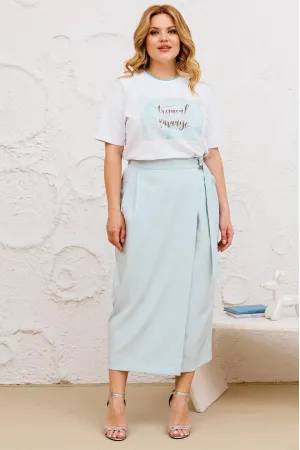 Костюм Michel Chic белый + бежевый