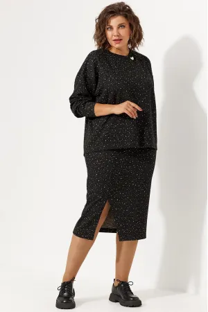 Костюм BegiModa 3068 черное небо