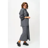 Костюм Michel Chic 1438 тёмно-серый Костюм Michel Chic 1438 тёмно-серый