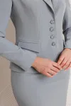 Костюм Мода-Юрс 2224 светло-серый Костюм Мода-Юрс 2224 светло-серый
