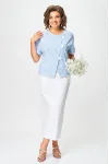 Костюм Michel Chic 1422 белый + полоска