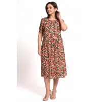 Костюм Alani 2368 бежевый+цветы