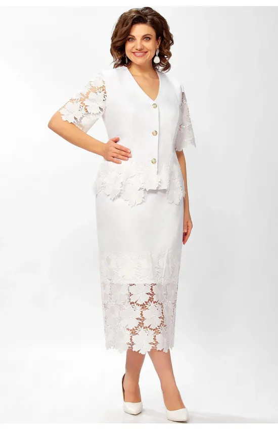 Костюм Mira Fashion 5682 белый