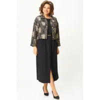 Костюм Svetlana Style 2181 черный+рыжий