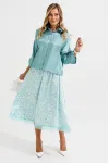 Костюм Anastasia 1322 бирюзовый