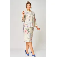 Костюм БелЭльСтиль 861-259/557-276 молочный