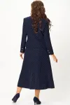 Костюм Svetlana Style 2174 темно-синий в горох