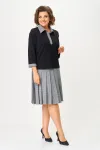Костюм Svetlana Style 2134 черный клетка