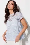 Костюм MisLana 1320 голубой-молочный Костюм MisLana 1320 голубой-молочный