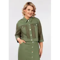 Костюм Mira Fashion 5541-2 приглушенно-зеленый