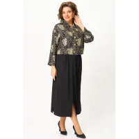 Костюм Svetlana Style 2181 черный+рыжий