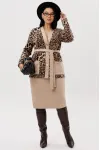 Костюм Anastasia 1293 бежевый (анималистический принт) Костюм Anastasia 1293 бежевый (анималистический принт)
