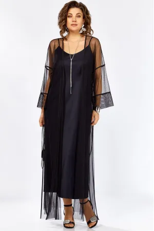 Костюм 25308 черный+синий