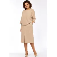 Костюм Элль-стиль 2441 бежевый
