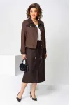 Костюм Асолия 1507 коричневый Костюм Асолия 1507 коричневый