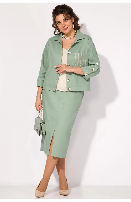 Костюм Лилиана жемчужный