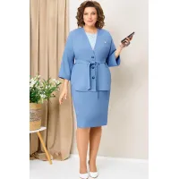 Костюм VOLNA 1428 голубой