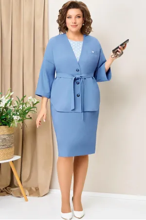 Костюм VOLNA 1428 голубой