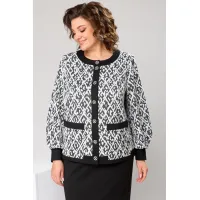 Костюм Romanovich 2-2606 черно/белый Костюм Romanovich 2-2606 черно/белый