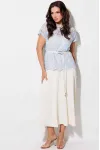Костюм MisLana 1320 голубой-молочный Костюм MisLana 1320 голубой-молочный