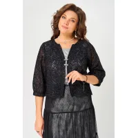 Костюм FITA 4141 Сафира черно-серебристый