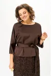 Костюм Кокетка и К 1334 коричневый Костюм Кокетка и К 1334 коричневый