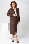 Костюм Асолия 1507-1 коричневый Костюм Асолия 1507-1 коричневый