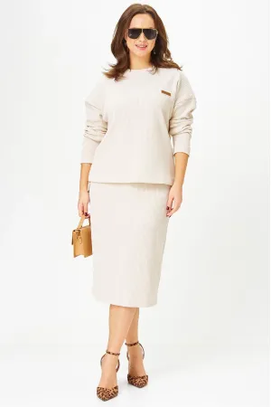 Костюм Галеан Cтиль 990 молочный