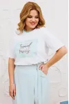 Костюм Michel Chic белый + бежевый