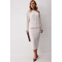 Костюм KALORIS 2258 молочный Костюм KALORIS 2258 молочный