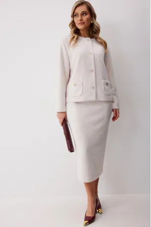 Костюм KALORIS 2258 молочный