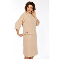 Костюм Элль-стиль 2441 бежевый
