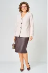 Костюм Vilena fashion 1147 беж+шоколад Костюм Vilena fashion 1147 беж+шоколад
