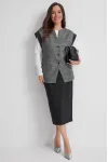 Костюм Магия Моды 2627 серый+черный