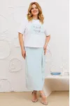 Костюм Michel Chic белый + бежевый