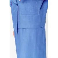 Костюм Кокетка и К 1287-1 джинсовый