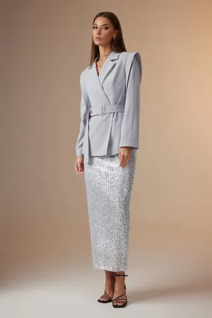 Костюм N.O.W 1631 Сизый, серебристый